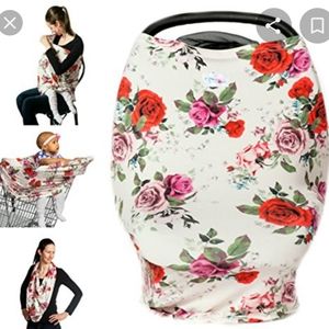 🥳SALE🥳 5-in-1 Stretchy Premium Nursing Cover!❤️🌹NWOT.